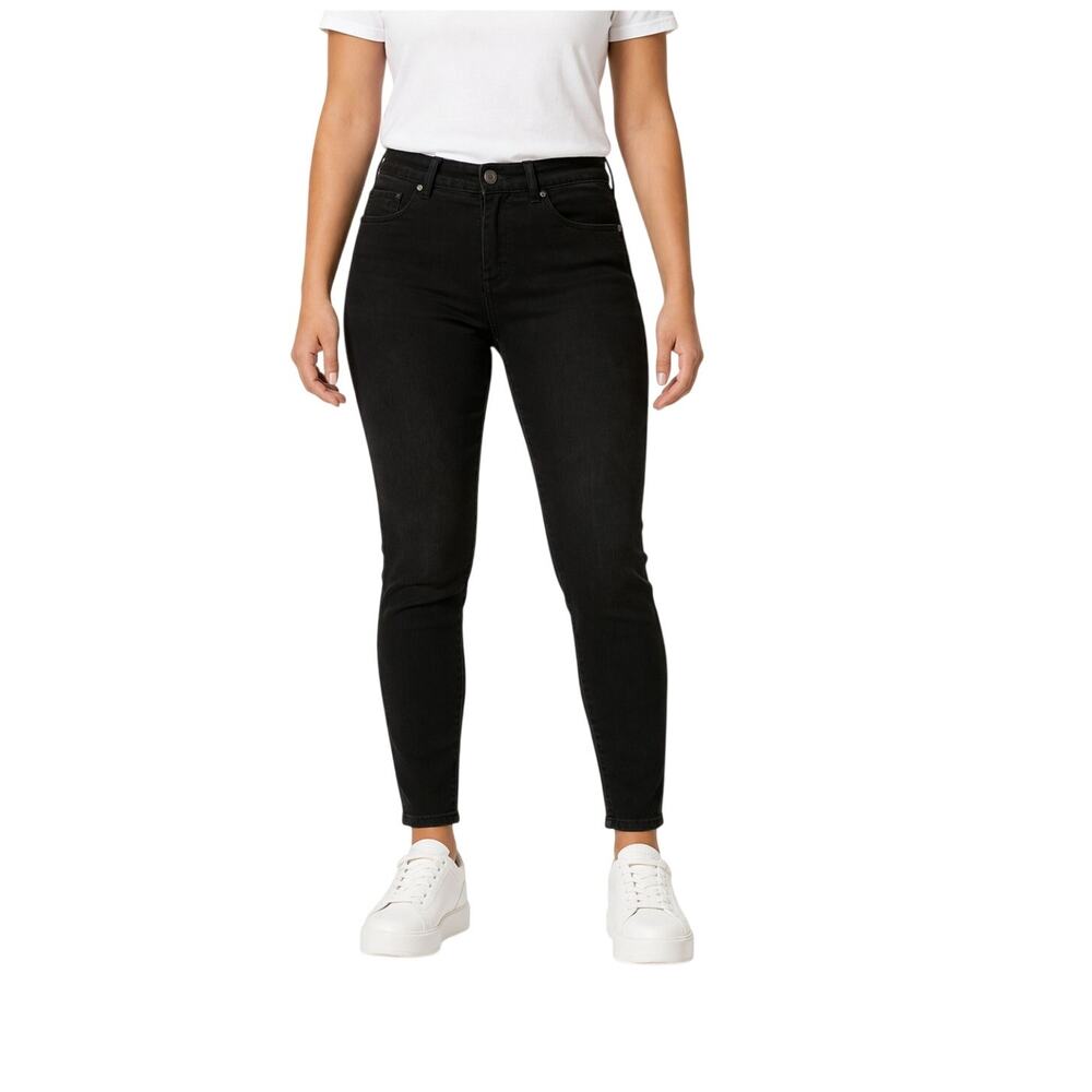 Loft Skinny Jeans Womens Size 10 Black Slim Pockets Stretch Mid Rise Casual